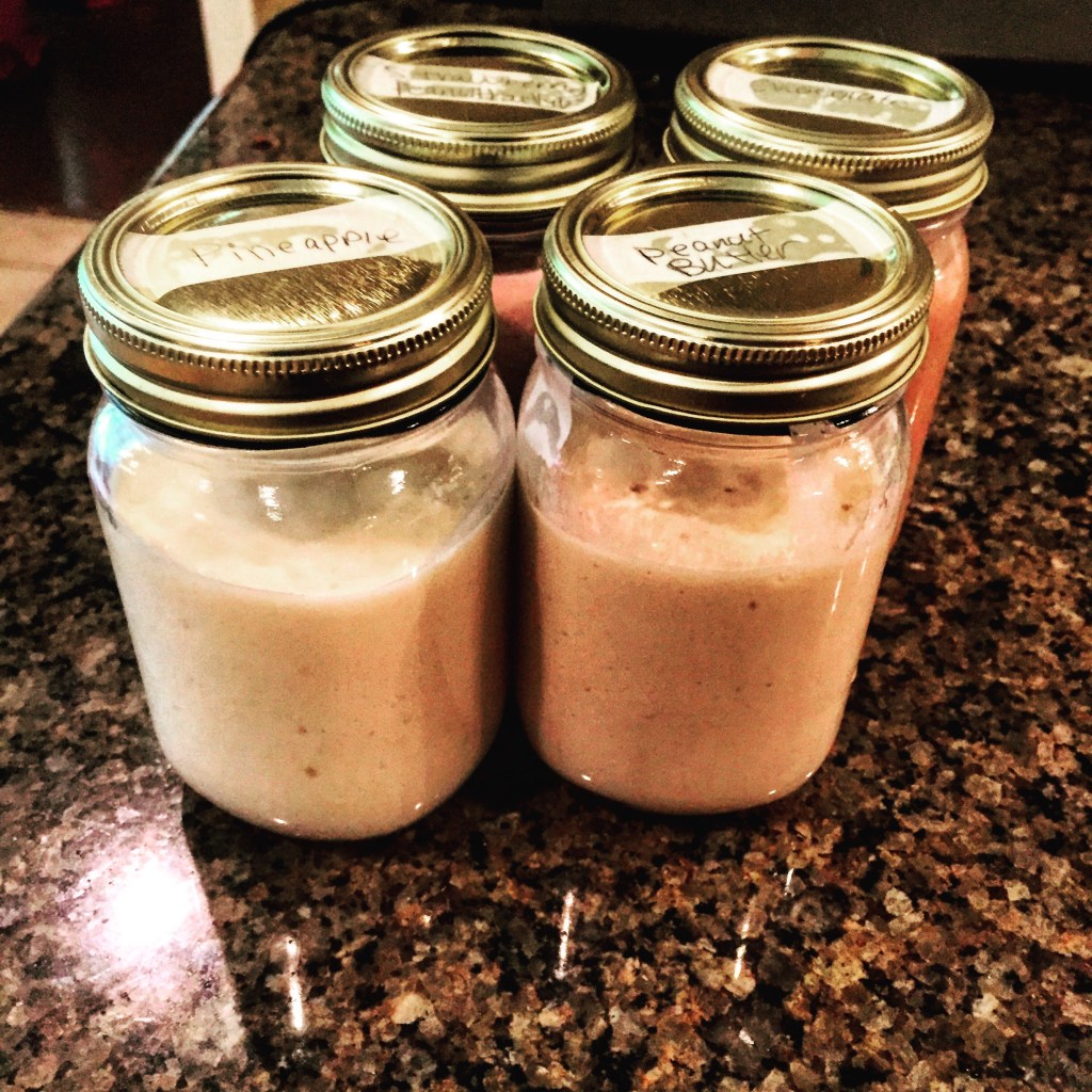 Smoothie meal prep